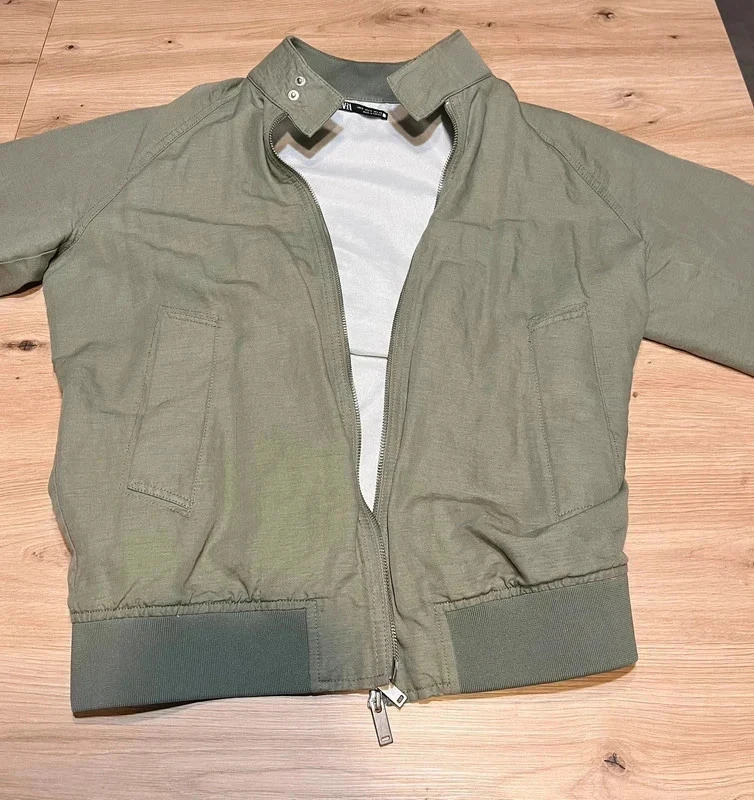 Lichtgewicht saliegroene jas - moderne casualstijl – photo 2